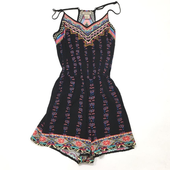 Flying Tomato Pants - Flying Tomato Small Romper Boho Jumper Shorts